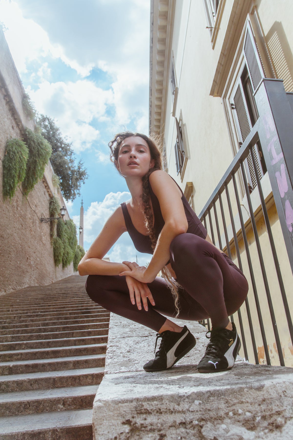 LEGGINGS MUSE PLUM