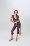 ICON BURGUNDY LEGGINGS